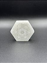 Selenita - Cubo de Metatron - Hexágono - imagem 4