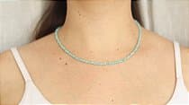 Colar Choker de Amazonita - imagem 2