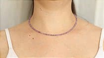 Colar Choker de Ametista - imagem 2