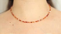 Colar Choker de Cornalina - imagem 3