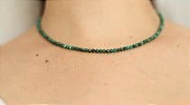 Colar Choker de Malaquita - imagem 3