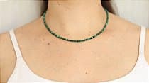 Colar Choker de Malaquita - imagem 2