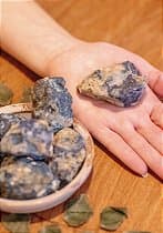 Lazurita (Lápis Lazuli) - Bruta - imagem 2