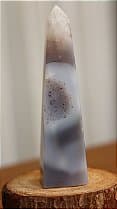 Ponta Geodo de Ágata - 15 a 17 cm - imagem 1