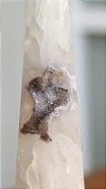 Ponta Geodo de Ágata - 15 a 17 cm - imagem 10