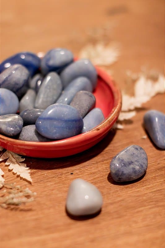 Quartzo Azul - Rolado