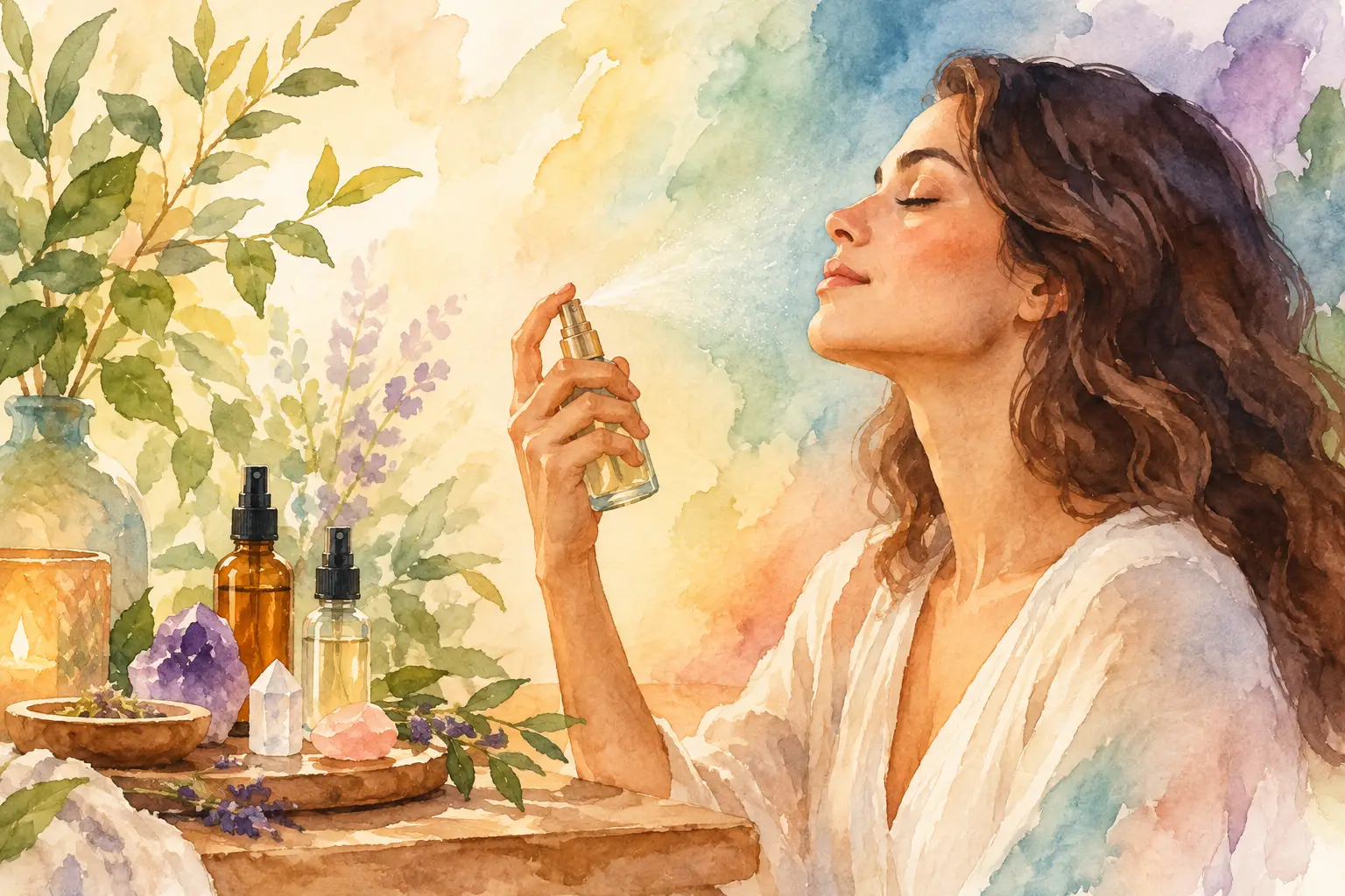 Sprays energéticos: como usar com intenção