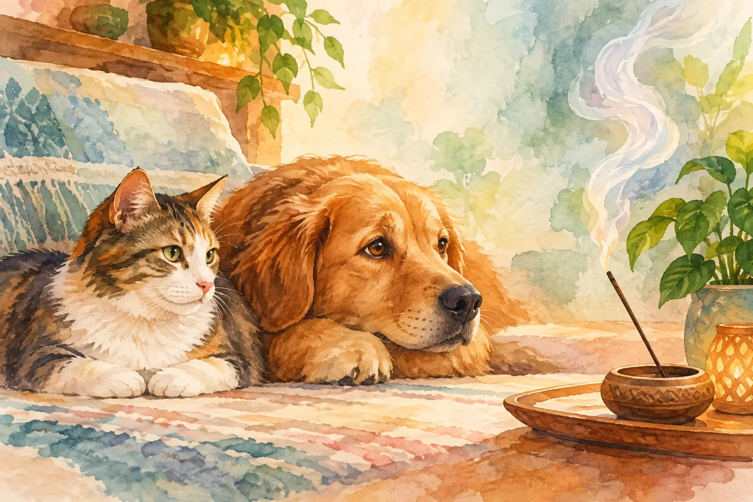 Incenso é seguro para pets? Cuidados no lar