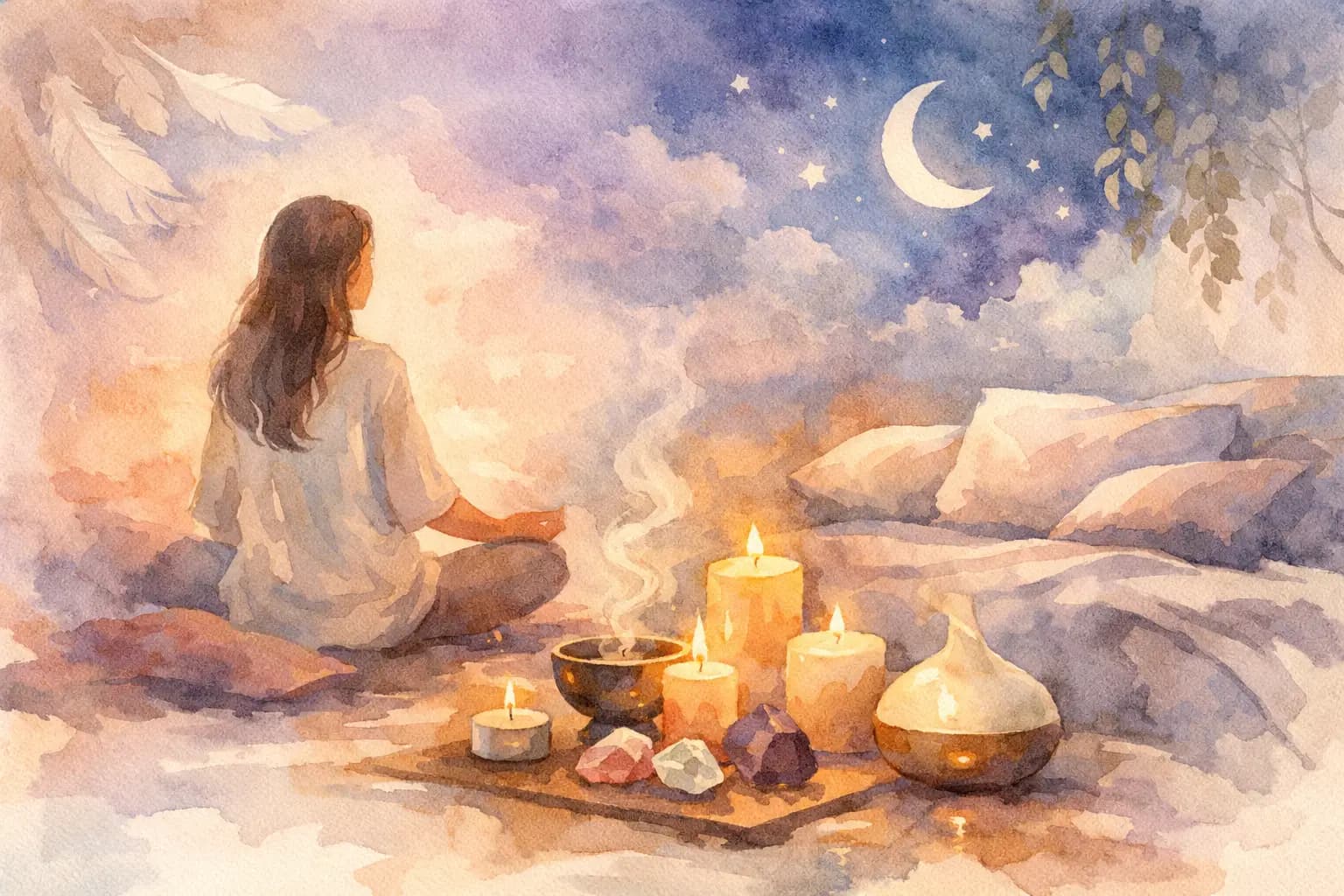 5 passos para ritual energético para dormir melhor
