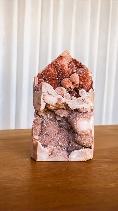 Ponta de Ametista Rosa - 15 a 20 cm