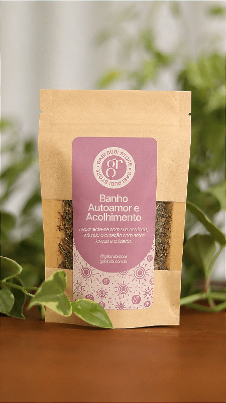 Banho de Ervas - Autoamor e Acolhimento